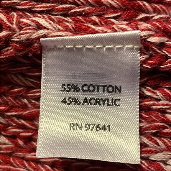 J.jill Red‎ Sweater - Picture 6 of 9